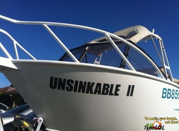 The 5 BEST Boat Names EVER